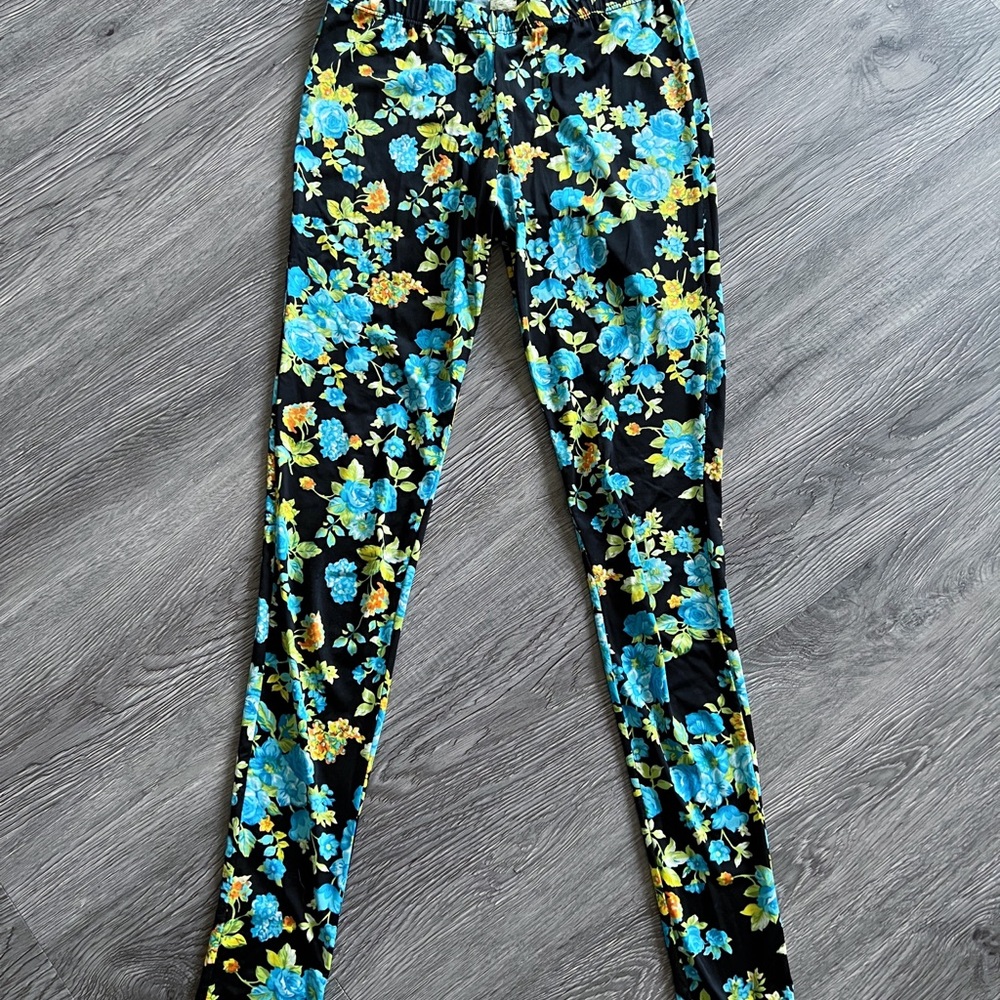Flower leggings